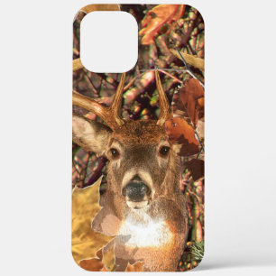 Coque iPhone 12 Pro Max Buck Camouflage Cerf à queue blanche