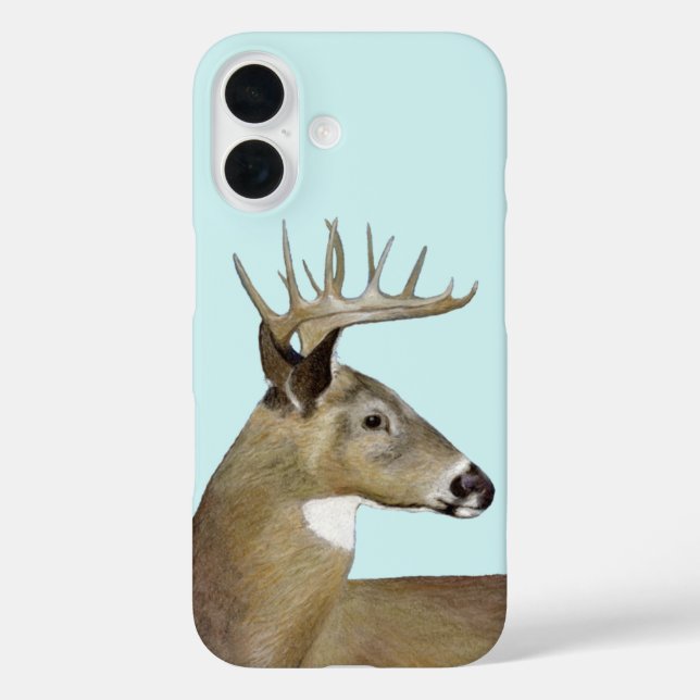 Coques Case-Mate iPhone Buck de queue blanche (Verso)