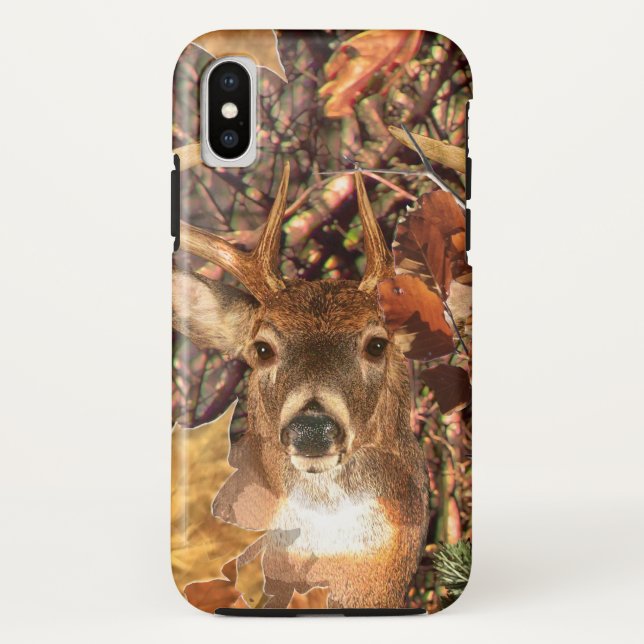 Coques Case-Mate iPhone Buck in Camouflage White Tail Deer (Dos)