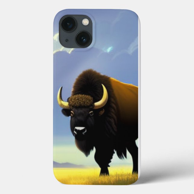 Coques Case-Mate iPhone Buffalo Fields iPhone 13 Pro Slim Fit Coque, brill (Verso)
