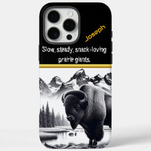 Coque iPhone 16 Pro Max Buffalo par Serene Mountain Waters