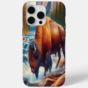 Coque Case-Mate iPhone Buffle majestueux dans des eaux tranquilles