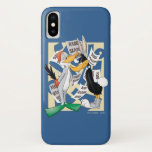 Case-Mate iPhone Case BUGS BUNNY™ & DAFFY DUCK™ Prêt Pour La Saison De C<br><div class="desc">Découvrez BUGS BUNNY™ habillé en canard et DAFFY DUCK™ habillé en lapin,  entouré de diverses affiches "Rabbit Season Open" et "Duck Season Open" qui les entourent.</div>
