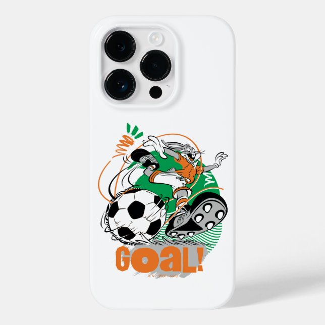 Coques Case-Mate iPhone BUGS BUNNY™ Soccer objectif (Verso)