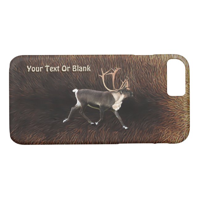 Coques Case-Mate iPhone Bull Caribou (Reindeer) (Dos (Horizontal))