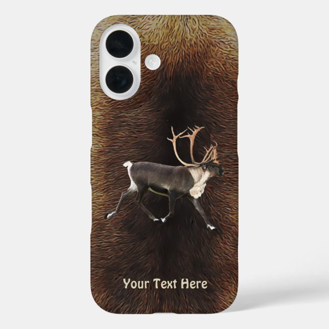 Coques Case-Mate iPhone Bull Caribou (Reindeer) Coque-coque iphone (Verso)