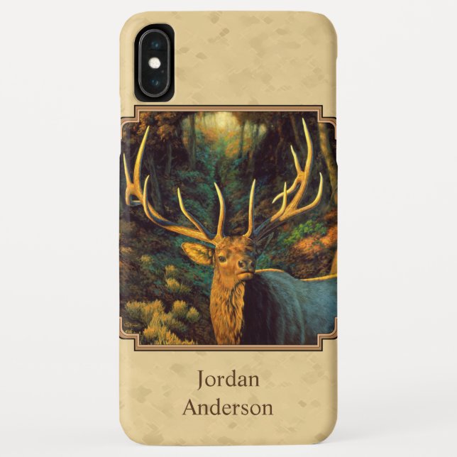 Coques Case-Mate iPhone Bull Elk Automne jaune (Dos)