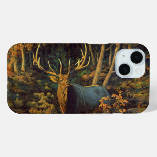 Coque Case-Mate iPhone Bull Elk dans la forêt d'automne