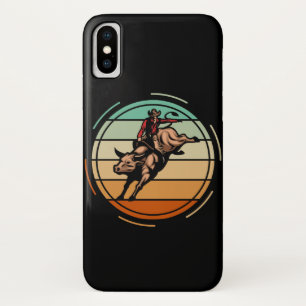 Case-Mate iPhone Case Bull Rider Rodeo Rider Cowboy Western Vintage