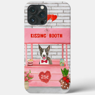 Case-Mate iPhone Case Bull Terrier Chien Valentine's Day Kissing Booth
