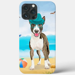 Case-Mate iPhone Case Bull Terrier sur la plage