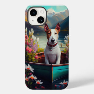 Coque Case-Mate iPhone Bull Terrier sur une pagaie : une aventure Pittore