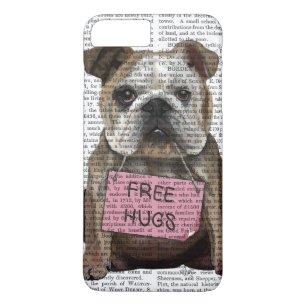 Coque Case-Mate Pour iPhone Bulldog Free Hugs