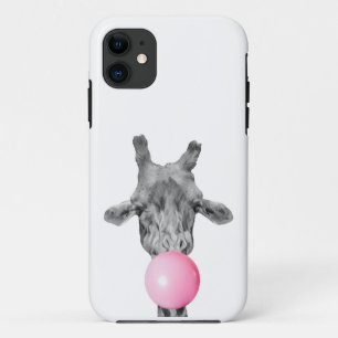 Coque iPhone 11 Bulle de girafe