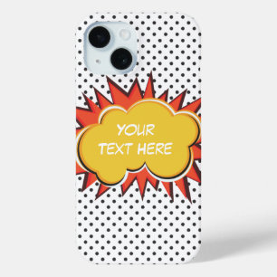Coque Case-Mate iPhone Bulle de texte personnalisée de l'explosion du liv