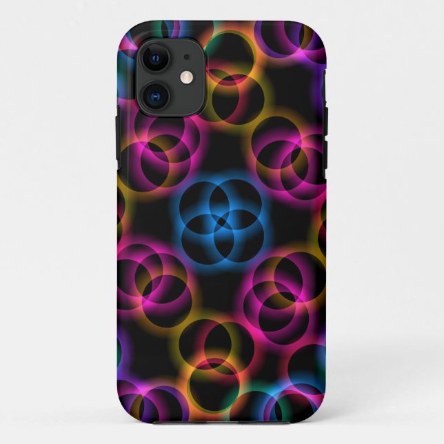 Coques Case-Mate iPhone Bulles arc-en-ciel (Dos)