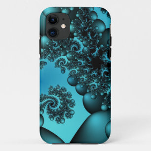 Coque Case-Mate Pour iPhone bulles bleues