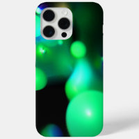 BULLES DE QUANTUME VERT EN NOIR