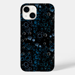 Coque Case-Mate iPhone Bulles motif 01 Black BG