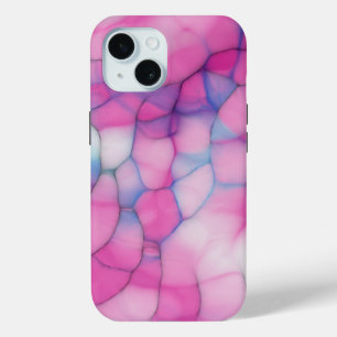 Coque Case-Mate iPhone bulles roses et bleues
