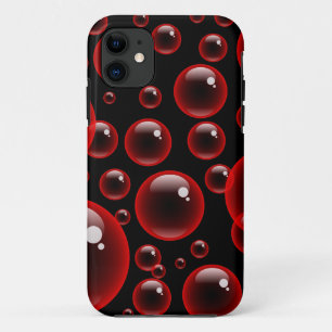 Coque Case-Mate iPhone Bulles rouges