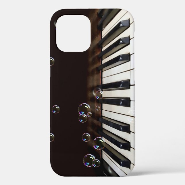 Coques Case-Mate iPhone Bulles sur Piano (Verso)