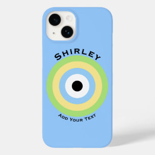 Coque Case-Mate iPhone Bullseye combiné vert par Shirley Taylor