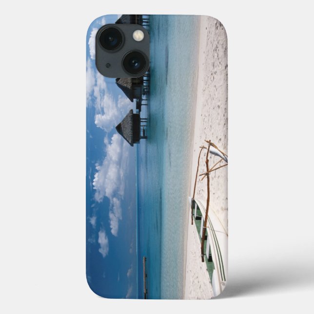 Coques Case-Mate iPhone Bungalows from beach Motu Toopua (Verso)