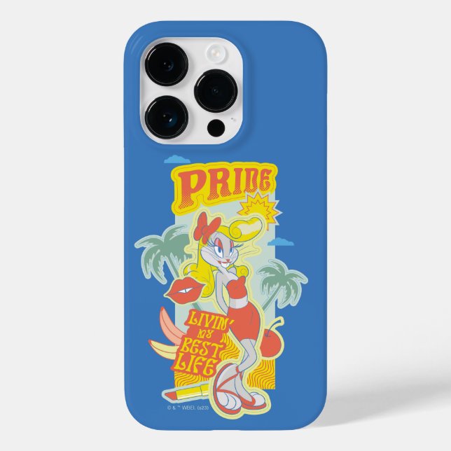 Coques Case-Mate iPhone BUNNY™ Pride - Livin' My Best Life (Verso)