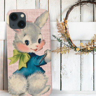 Case-Mate iPhone Case Bunny Retro vintage dans les Pastels