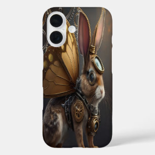 Coque Pour iPhone 16 Bunny Steampunk