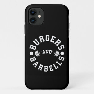 Coque Case-Mate iPhone Burgers et Barbells - Drôle Exercice Motivationnel