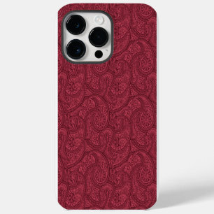 Coque Case-Mate iPhone Burgundy Paisley