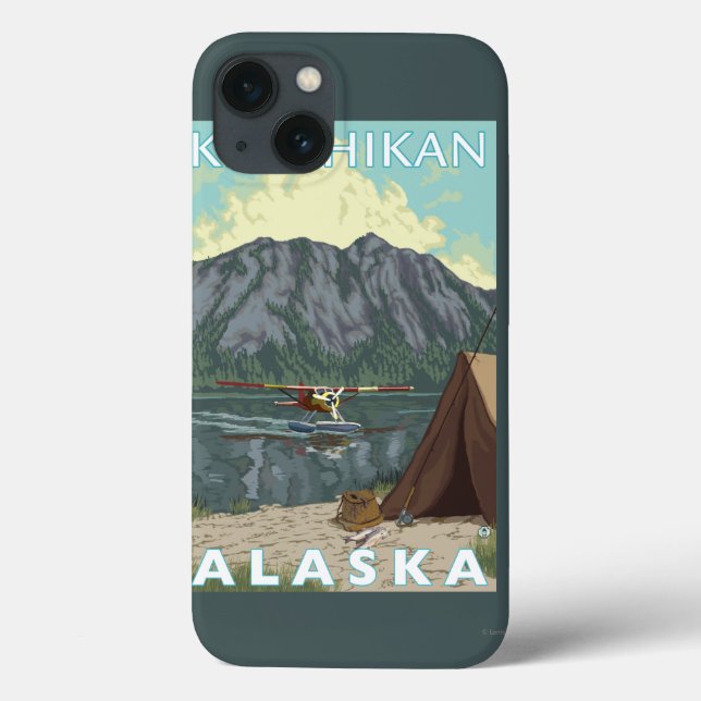 Coques Case-Mate iPhone Bush bâche et pêche aux renseignements - Ketchikan (Verso)