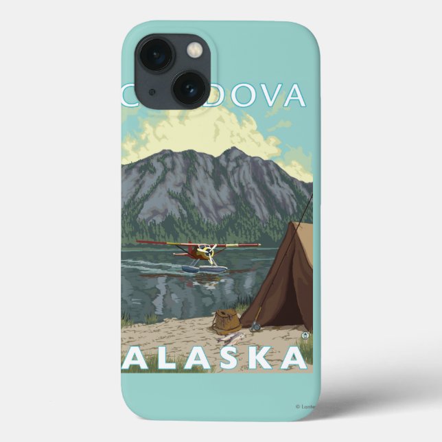 Coques Case-Mate iPhone Bush Plane & Fishing - Cordova, Alaska (Verso)