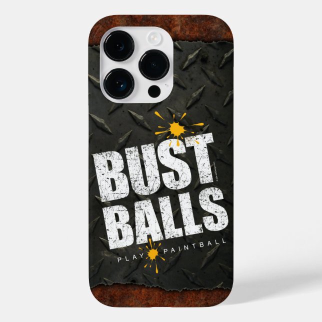 Coques Case-Mate iPhone Bust Bust Balls de Painball (Verso)