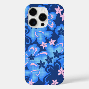 Coque iPhone 16 Pro Butterflibiscus Hibiscus Hawaïen Papillon bleu