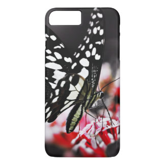 Coque Case-Mate iPhone Butterfly on Red Flower