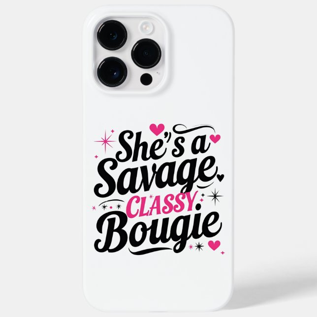 Coques Case-Mate iPhone C’est une citation savoureuse, classique, Bougie - (Verso)