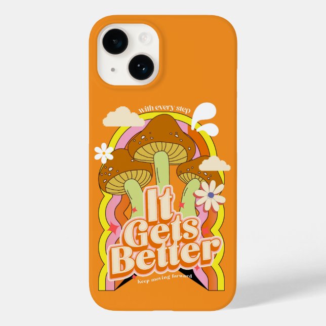 Coques Case-Mate iPhone Ça devient mieux | Good Vibes et sensations Super  (Verso)