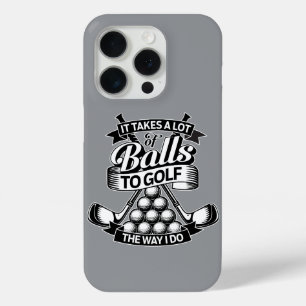 Coque Case-Mate iPhone Ça Prend Beaucoup De Balles - golf drôle