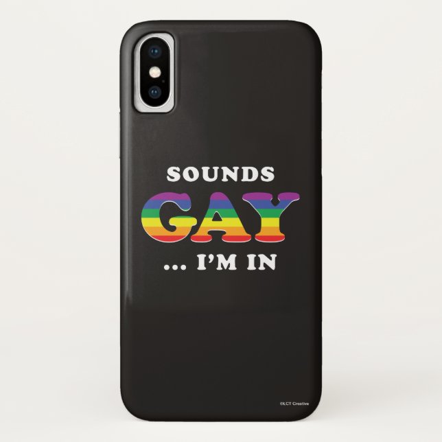 Coques Case-Mate iPhone Ça Semble Gay... Je suis dans (Dos)