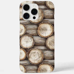 Coque iPhone 16 Pro Max Cabine de bois Noël