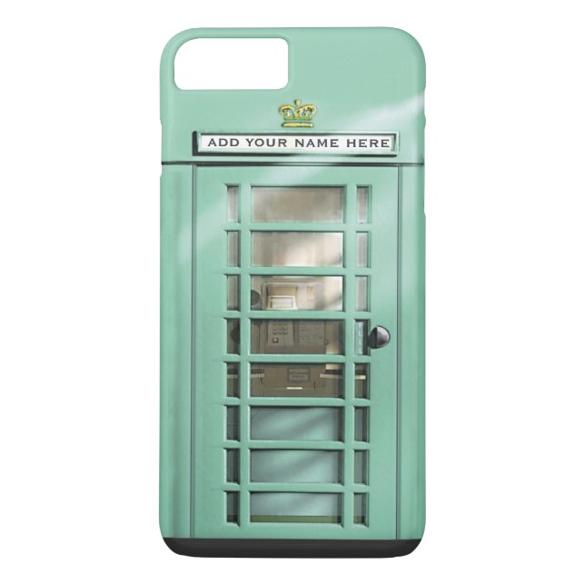 Coques Case-Mate iPhone Cabine de téléphone britannique verte en bon état (Dos)