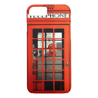 Coque iPhone 7 Cabine de téléphone rouge britannique