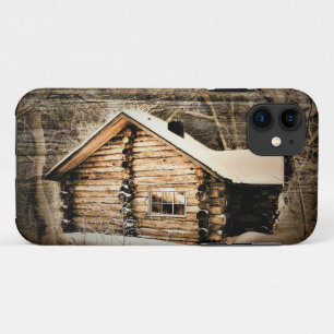 Case-Mate iPhone Case Cabine Rustique En Bois Dans La Nature
