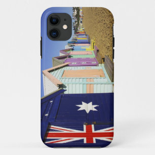 Etui iPhone Case-Mate Cabines de Bain, Plage de Middle Brighton, Port