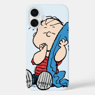Coque Pour iPhone 16 cacahuètes   Linus et sa couverture