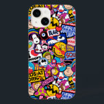 Coque Case-Mate iPhone cacahuètes | Motif de patchs Mixtape<br><div class="desc">Découvrez ce design amusant avec The Peanuts Gang dans des patchs mignons.</div>