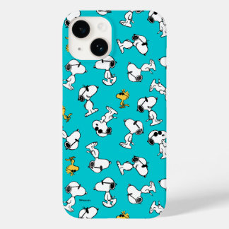 Coque Case-Mate iPhone cacahuètes | Snoopy & Lunettes de soleil Motif